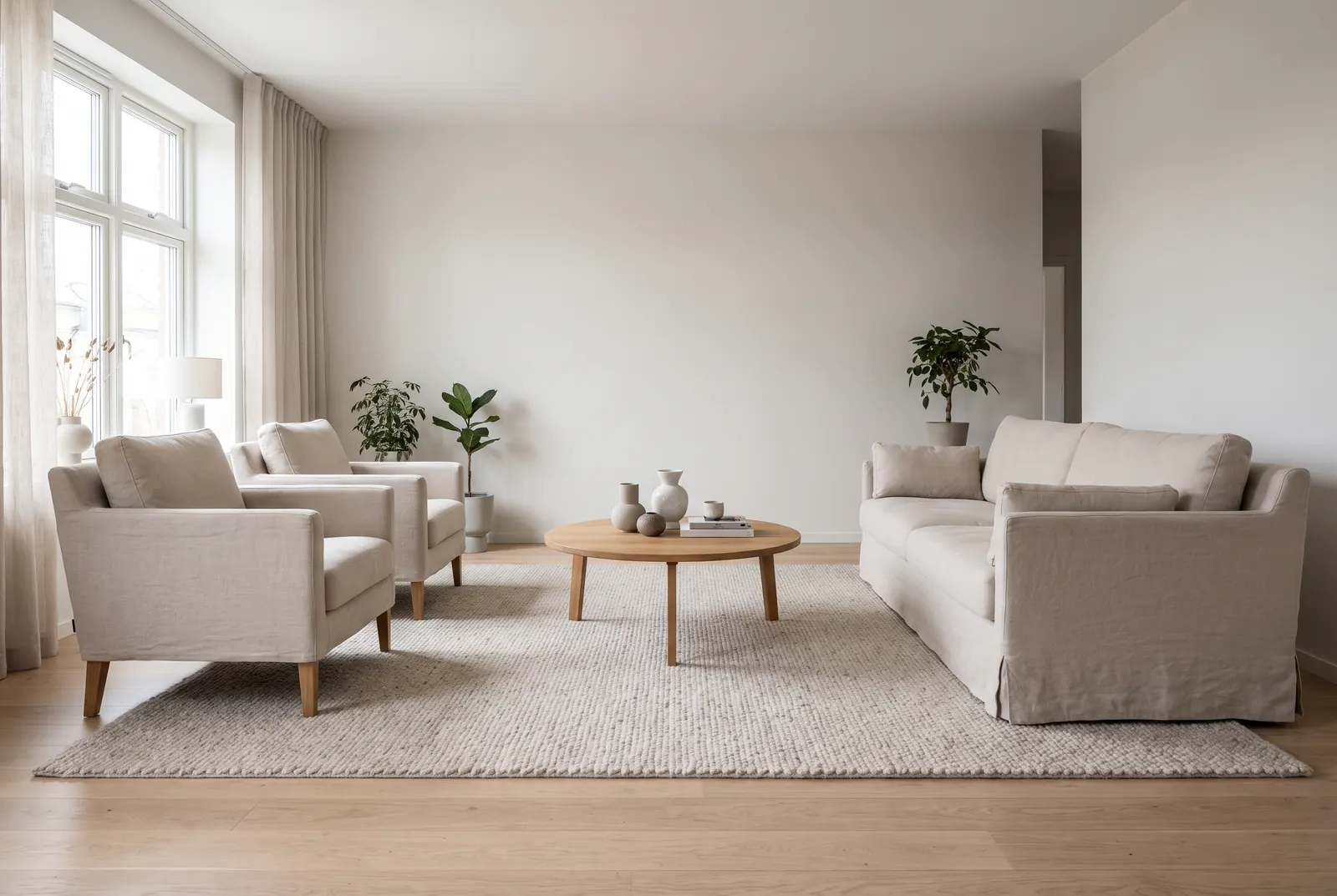 What size rug for a living room? Sizes by room, sofa and layout