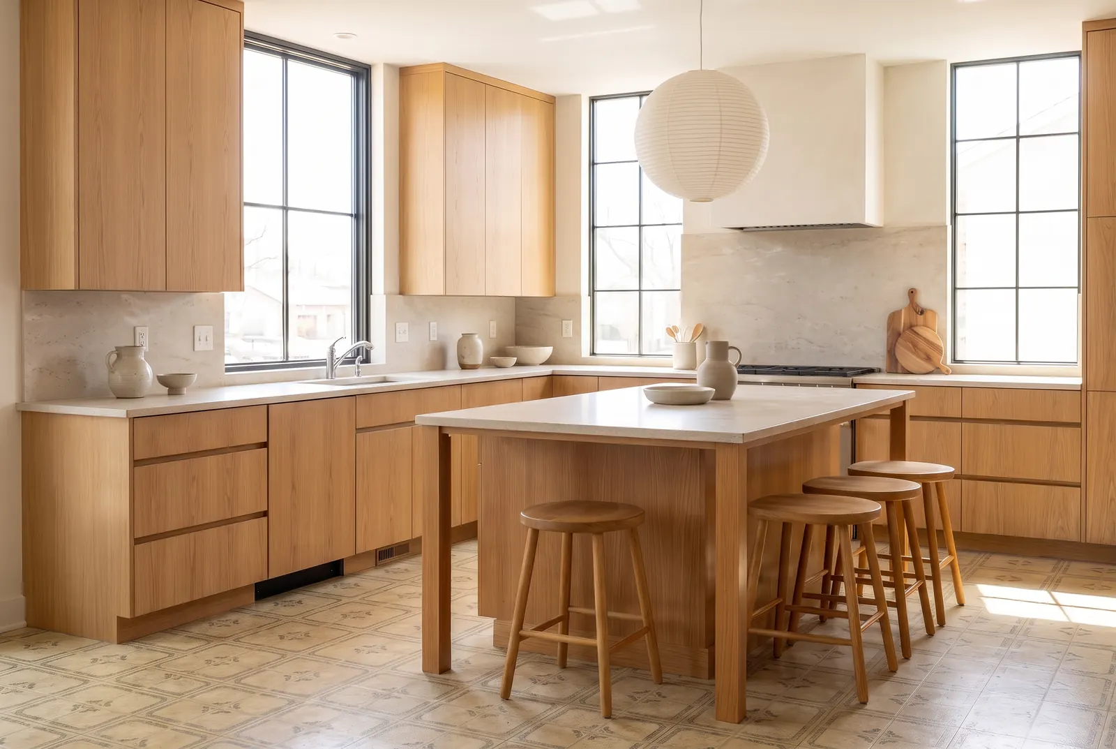 Japandi kitchen