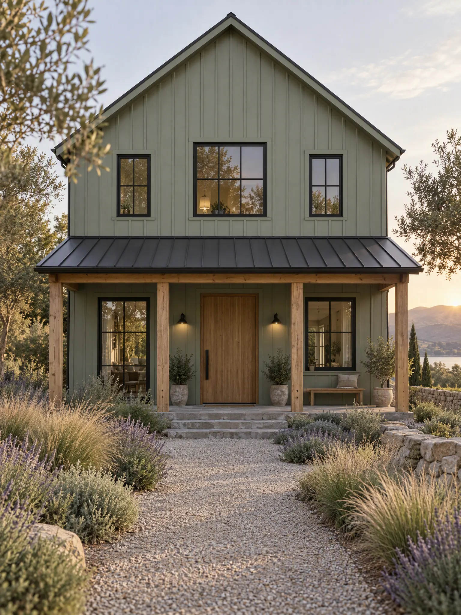 Style reference: Board-and-Batten House