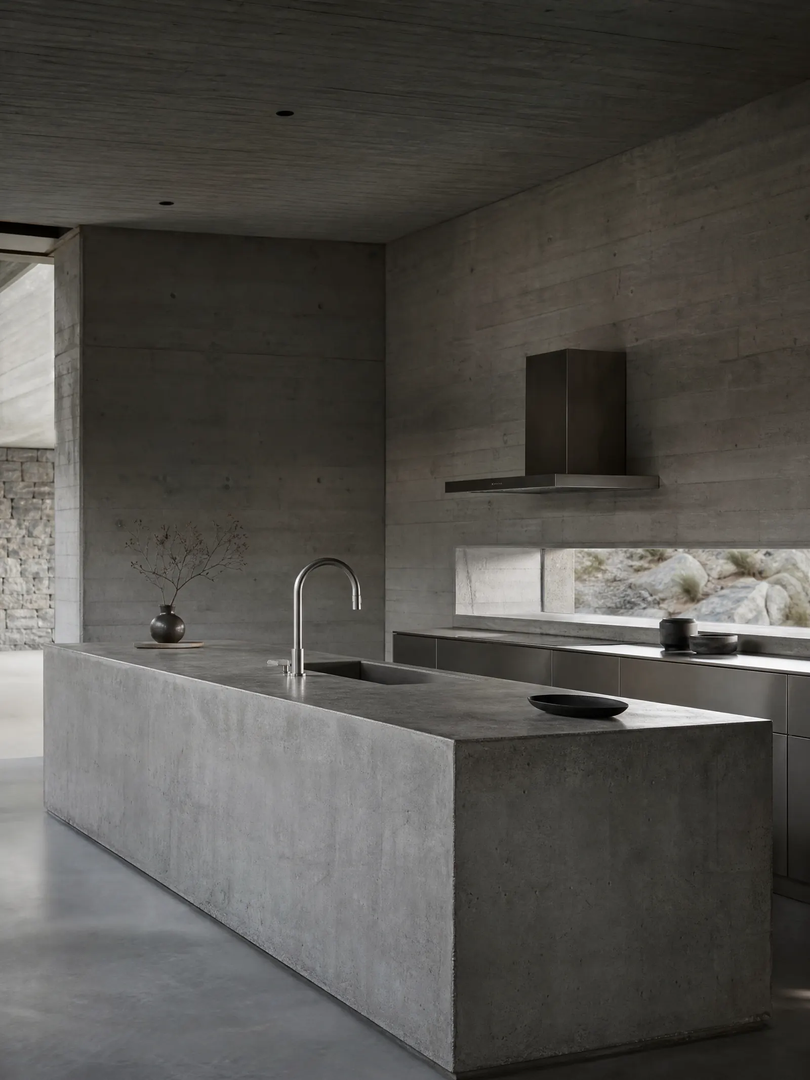 Brutalist Kitchen