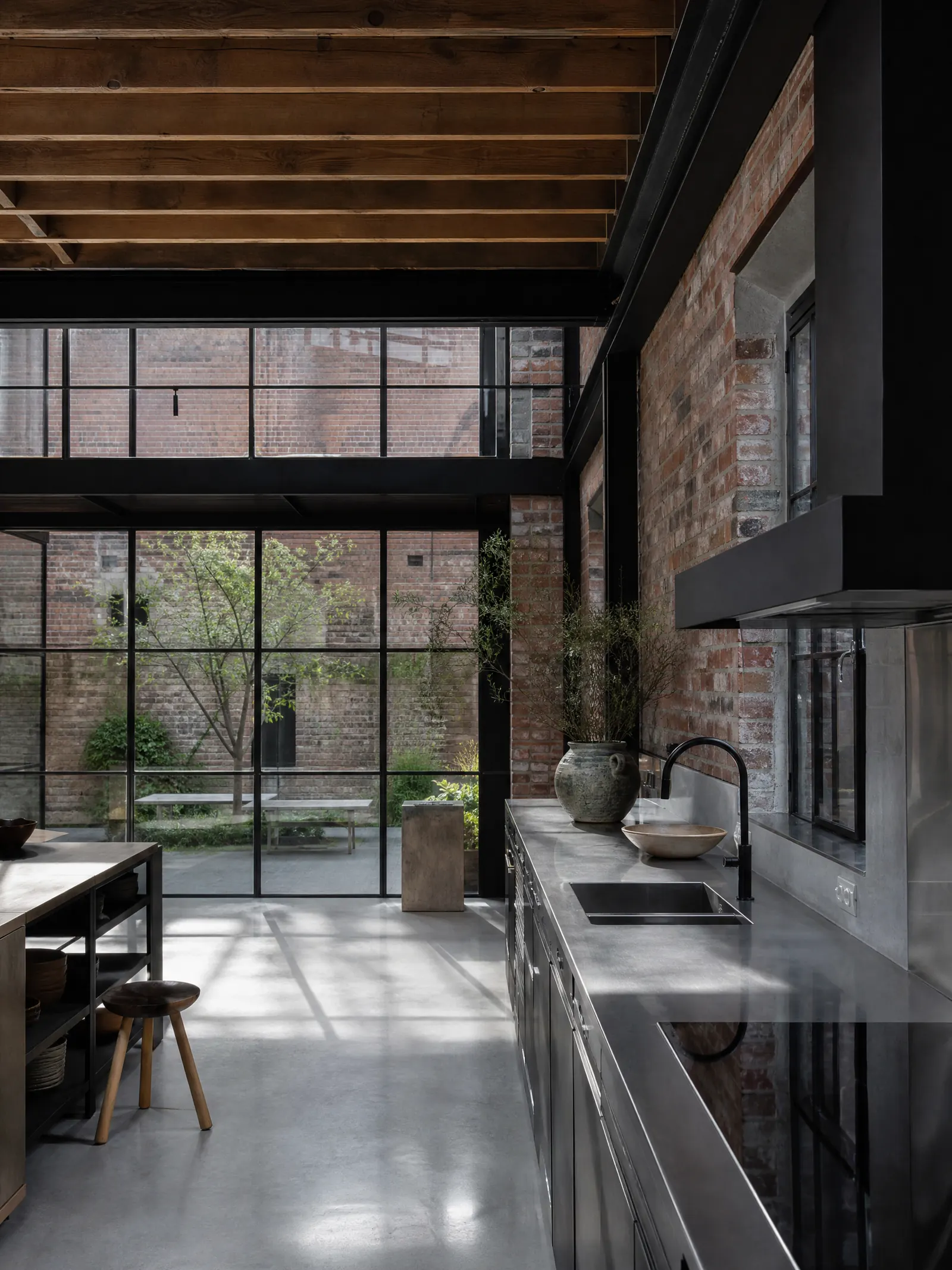 Industrial Loft Kitchen