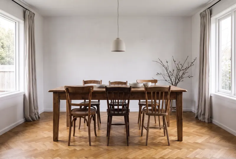 Raum-Visualisierer: Böden, Schränke und Farben auf deinem Foto ändern, nicht den ganzen Raum (Parkett)